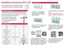 Load image into Gallery viewer, FUNFLOWERS Portable Wardrobe Storage Closet, Clothes Organizer with Oxford Cloth Fabric, Storage Shelves + Hanging Sections + Side Pockets, Durable & Easy to Assemble, 50" L x 18" D x 63" H, Grey