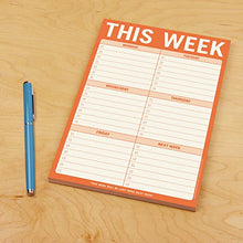 Load image into Gallery viewer, Knock Knock This Week Pad, To Do List Notepad, 6 x 9-inches