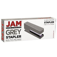 Load image into Gallery viewer, JAM PAPER Office & Desk Sets - 1 Stapler & 1 Tape Dispenser - Grey - 2/Pack