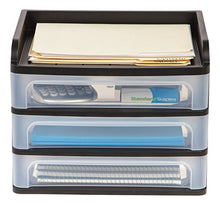 Load image into Gallery viewer, IRIS USA, Inc. DDS-M3 Medium Desktop Drawer System, Black