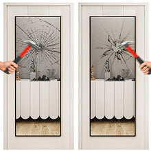 Load image into Gallery viewer, Beauty4U Full Length Mirror with Hanging Hooks for Door, Wall Mounted Decoration Dressing Mirror, Black, 50” x 14”