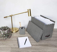 Load image into Gallery viewer, Bigso John Box Desktop File, Grey