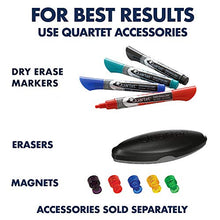 Load image into Gallery viewer, Quartet Magnetic Whiteboard, 17" x 23" Small White Board for Wall, Dry Erase Board for Kids, Perfect for Home Office & Home School Supplies, Dry Erase Marker, Magnets, White Frame (MWDW1723M-WT)