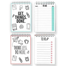 Load image into Gallery viewer, CUPCAKES & KISSES To Do List Double Pack I Notebooks with total 100 tear off Pages I Reminder Cards I 4.1 x 5.8 inches each Notepad I Made in Germany