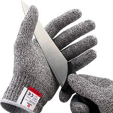 Load image into Gallery viewer, NoCry Cut Resistant Gloves - Ambidextrous, Food Grade, High Performance Level 5 Protection. Size Medium, Complimentary Ebook Included