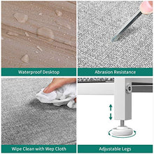 Load image into Gallery viewer, YITAHOME Fabric Dresser with 5 Drawers - High Storage Tower, Organizer Unit for Bedroom, Living Room, Hallway, Closets & Nursery - Sturdy Steel Frame, Wooden Top & Easy Pull Fabric Bins - Light Grey