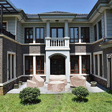 Load image into Gallery viewer, Patio Watcher Cushion Storage Bag Heavy Duty Zippered and Water Resistant Cover Storage Bag,Beige