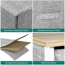 Load image into Gallery viewer, YITAHOME Fabric Dresser with 5 Drawers - High Storage Tower, Organizer Unit for Bedroom, Living Room, Hallway, Closets & Nursery - Sturdy Steel Frame, Wooden Top & Easy Pull Fabric Bins - Light Grey