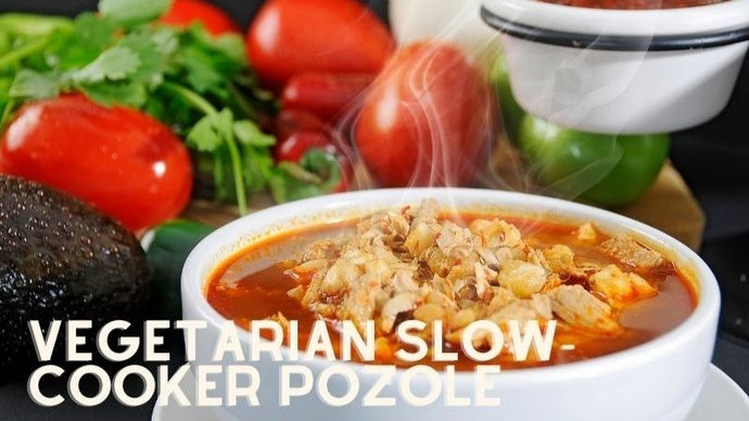 Vegetarian Slow-Cooker Pozole Recipe