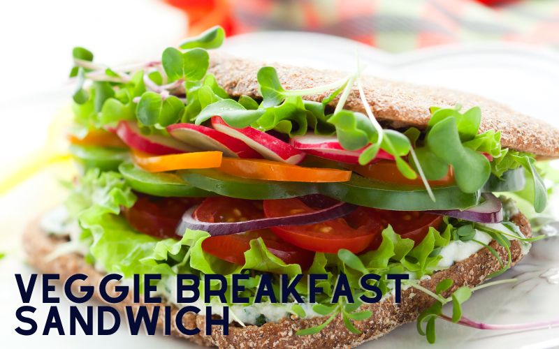 Veggie Breakfast Sandwich Recipe – kitch-science