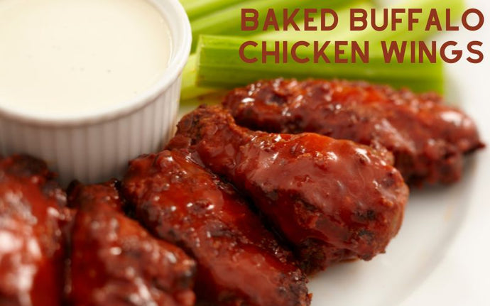 Baked Buffalo Chicken Wings Recipe