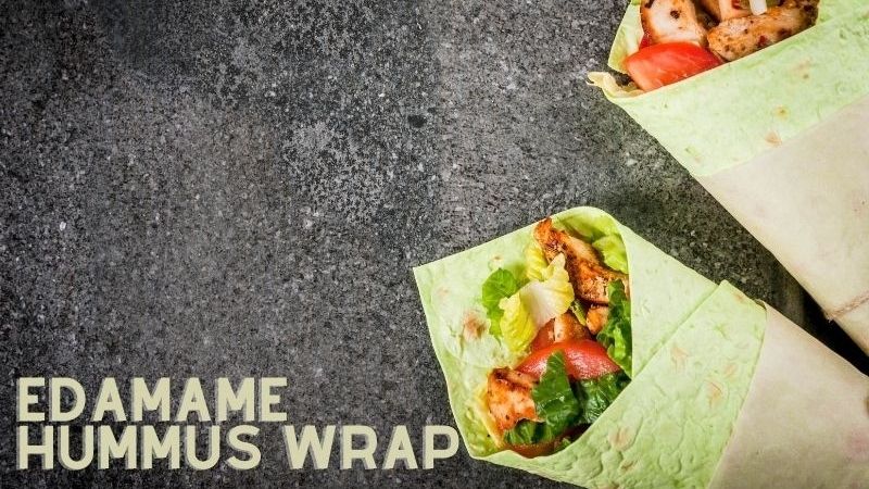 Edamame Hummus Wrap Recipe – kitch-science