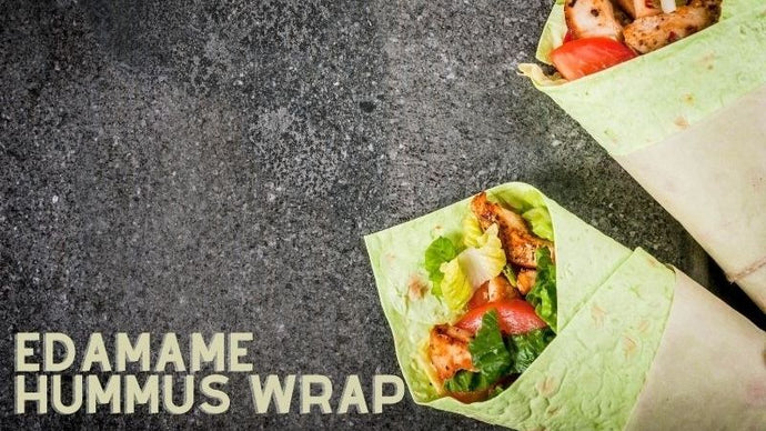 Edamame Hummus Wrap Recipe