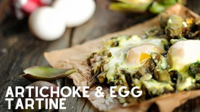 Artichoke & Egg Tartine Recipe