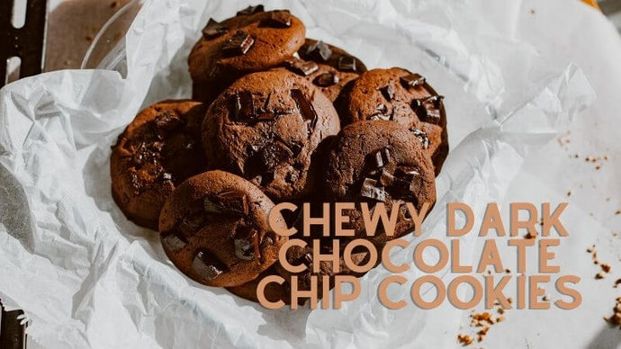 Chewy Dark Chocolate Chip Cookies Recipe