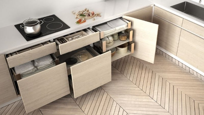 20 Ideas To Spruce Up Your Kitchen Cabinet With Pull Out Shelves