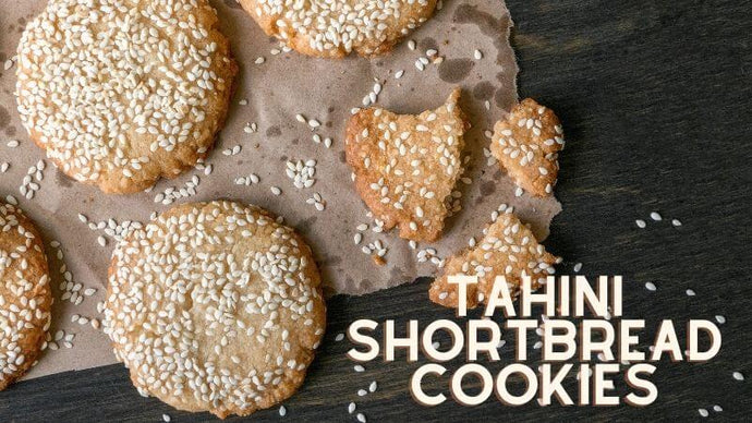 Tahini Shortbread Cookies Recipe
