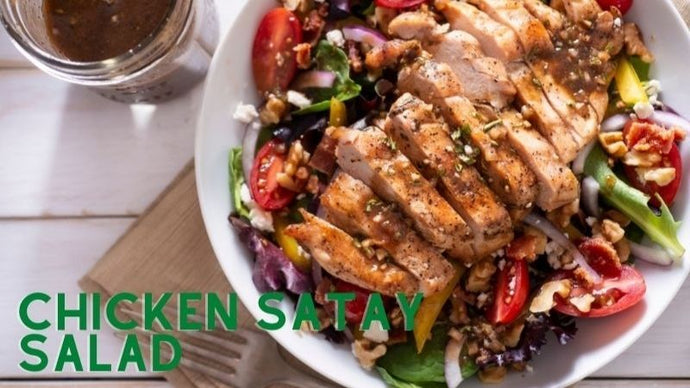 Chicken Satay Salad Recipe