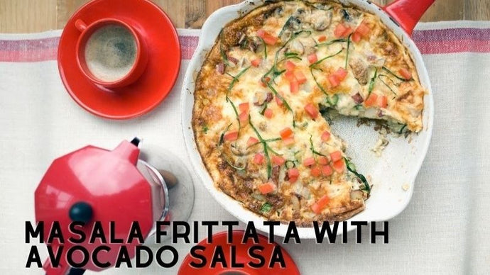 Masala Frittata With Avocado Salsa Recipe