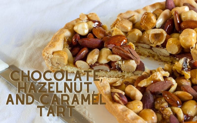 Chocolate, Hazelnut & Caramel Tart Recipe