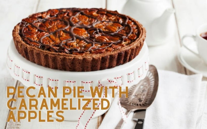 Pecan Pie With Caramelized Apples Recipe