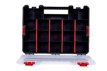 Load image into Gallery viewer, Toolbox and Organizer Storage Box Tool Organizer Nail Organizers Parts Case (14&quot;)

