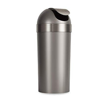 Load image into Gallery viewer, Umbra Venti Swing-Top 16.5-Gallon Kitchen Trash Large, 35-inch Tall Garbage Can for Indoor, Outdoor or Commercial Use, Pewter
