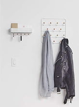 Load image into Gallery viewer, Umbra 1004045-660-REM Estique Over-The-Door Multi-Use Organizer, White
