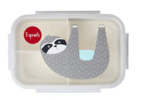 Load image into Gallery viewer, 3 Sprouts Lunch Bento Box – 3 Compartment Lunchbox Container for Kids, Sloth
