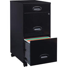 Load image into Gallery viewer, Lorell SOHO Mobile Cabinet, Black

