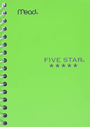 Five Star Spiral Notebook, Fat Lil' Pocket Notebook, College Ruled Paper, 200 Sheets, 5-1/2