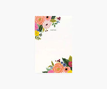 Load image into Gallery viewer, Rifle Paper Co. Juliet Rose Blank Notepad, 75 Tear-Off Pages, Manage Important Tasks, Jot Down a To-Do List, or Leave a Sweet Message with our Illustrated, Tear-Off Notepads
