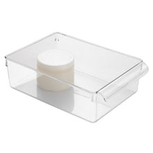 Load image into Gallery viewer, iDesign Linus Kitchen, Pantry, Refrigerator, Freezer Storage Container - 4 Pack, Clear
