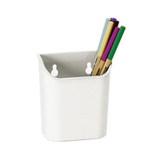 Load image into Gallery viewer, Officemate Magnet Plus Magnetic Pencil Cup, White (92540)

