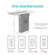 Load image into Gallery viewer, Socket Outlet Shelf, VICOUP 9 Port Multi Plug Wall Outlet Surge Protector 1080J with 3 USB Ports (3.4A Total), and Super Convenient Shelf for Cell Phone Placement - VI168
