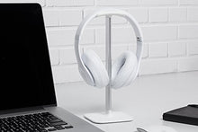 Load image into Gallery viewer, Bluelounge Posto Universal Headphone Stand White Sturdy Aluminium
