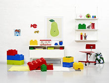 Load image into Gallery viewer, LEGO Brick 4 Knobs Stackable Storage Box, Medium Stone Grey, 5.7 Litre
