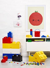 Load image into Gallery viewer, LEGO Brick 4 Knobs Stackable Storage Box, Red, 5.7 Litre
