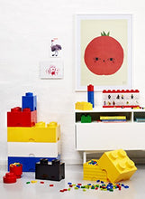Load image into Gallery viewer, LEGO Brick 4 Knobs Stackable Storage Box, Red, 5.7 Litre
