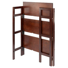 Load image into Gallery viewer, Winsome Wood Terry Shelving, Walnut

