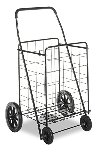 Whitmor Deluxe Utility Cart, Extra Large, Black