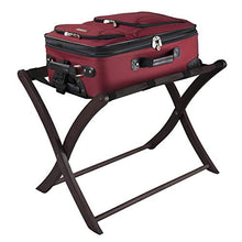 Load image into Gallery viewer, Winsome Wood Scarlett luggage rack, Espresso
