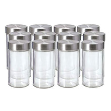 Load image into Gallery viewer, Kamenstein Empty Jars, Set of 12, 3 Ounce, Silver Cap
