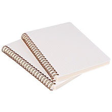Load image into Gallery viewer, (2-Pack) A5 Dot Grid Notebook 100gsm Bullet Spiral Journal 5.7 x 8.3 inches - 80 Sheets Per Book, Thick Dotted Paper, Wirebound
