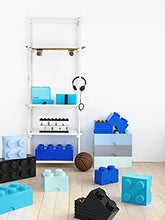 Load image into Gallery viewer, LEGO Brick 4 Knobs Stackable Storage Box, Medium Stone Grey, 5.7 Litre
