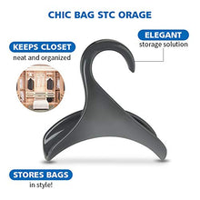 Load image into Gallery viewer, Purse Hanger Hook Bag Rack Holder - Handbag Hanger Organizer Storage - Over The Closet Rod Hanger for Storing and Organizing Purses | Backpacks |Satchels | Crossovers | Handbags | Tote（2 Pack）
