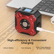 Load image into Gallery viewer, TOOLTOO Laser Tape Measure 2 in 1 - Digital Tape Measure with Multi-Measurement Modes - 16.5ft Tape Measure &amp; 131ft Laser Measure with LCD Digital Display - Laser Distance Measure Rechargeable
