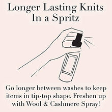 Load image into Gallery viewer, The Laundress New York, Wool Cashmere Spray Scented AllergenFree Fabric Refresher NonToxic Formula Antibacterial Clothing Spray, Clear, Cedar scent, 4 Fl Oz
