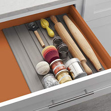 Load image into Gallery viewer, YouCopia SpiceLiner Spice Drawer Liner, 10ft Roll, Gray
