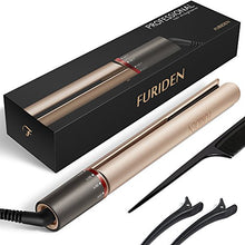 Load image into Gallery viewer, Professional Hair Straightener, Flat Iron for Hair Styling: 2 in 1 Tourmaline Ceramic Flat Iron for All Hair Types, Mothers Day Gifts, Birthday Gifts for Women
